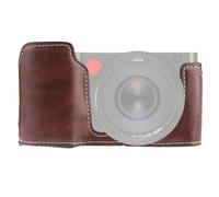 Base per mezza custodia in pelle PU con filettatura da 1/4 di pollice per Leica