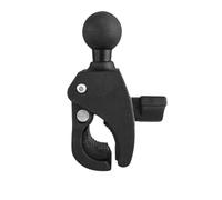 Base per montaggio su ram con morsetto per manubrio con supporto a sfera da 1 pollice e 25 mm per supporto per clip per binario per bicicletta per action camera