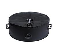 Base per ombrello riempita d'acqua, supporto rotondo resistente alle intemperie con manico, antivento per giardino, esterno (20 L)