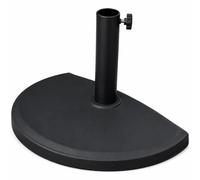 Base per Ombrellone a Mezzaluna Palo 32-50 mm in Acciaio Cemento HDPE
