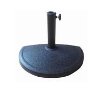 NOBRAND Base per ombrellone a parete da esterno 48 cm in poliresina 9 kg per pali Ø 36/48 mm