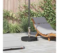 Base per ombrellone Nero Ø 45 x 37.5 cm Granito
