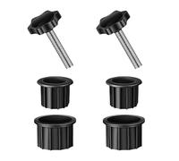 Base per ombrellone Parte di ricambio per esterni Patio Ombrello Foro Anelli Tappi Copertura Con Vite Filettata Manopola di Ricambio Parti di Mobili da Esterno