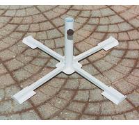 Base per ombrelloni in acciaio verniciato pieghevole