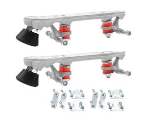 Base per pattini a rotelle, per modifica scarpe a due file, piastra inferiore per skateboard, per parco, viaggi, interni ed esterni, uomini, familiari, donne e amici