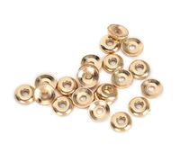 Base per perno con occhiello a vite, antiusura resistente allo sporco 200 pezzi Coppa con perla per occhiello a vite, per gioielli fai-da-te Accessori per gioielli Creazione artigianale