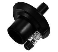 Base per Piatto Hi-Hat in ABS Nero, Supporto per Batteria 6,5x5,5x5,5cm | Accessorio Semplice, Superficie Liscia, per Studio di Registrazione e Sala Prove, Facile da Installare