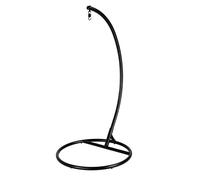 Base per poltrona sospesa in acciaio nera