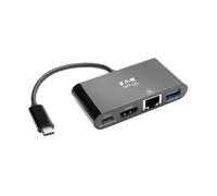 Base per portatili Tripp Lite U444-06N-HGUB-C USB-C con HDMI, Ethernet e USB