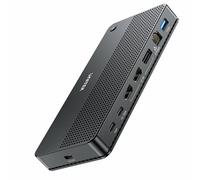 Base per portatili Unitek D1104A01 USB4 100 W Ethernet 2.5G Nero