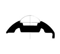 Base per profili PVC bianco 30 mm - 24 MT - 44.480.16 - 4448016
