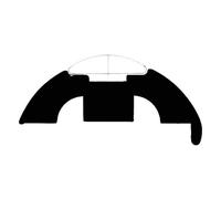 Base per profili PVC bianco 40 mm - 24 MT - 44.480.18 - 4448018