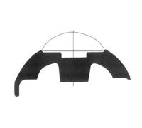 Base per profili PVC bianco 60 mm - 24 MT - 44.480.22 - 4448022