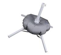 Base per riparo solare portatile resistente con apertura di 3,2 cm, telaio rinforzato per barbecue da giardino, attrezzatura da campeggio all'aperto, uso in spiaggia, borsa d'acqua con supporto per