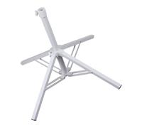 Base per riparo solare portatile resistente con apertura di 3,2 cm, telaio rinforzato per barbecue da cortile, attrezzatura da campeggio all'aperto, uso in spiaggia, base pieghevole per parasole