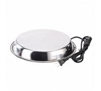 Base per riscaldatore d'acqua per pollame compatibile con l'inverno. Abbeveratoio riscaldato compatibile con polli. Spina europea. Spina americana. R