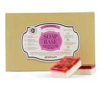 Base per sapone grezzo premium con BURRO DI SHEA, BURRO DI MANGO, BURRO DI CACAO, certificato FSC, sapone alla glicerina, da versare, SLS FREE, 100% vegano, 900 grammi