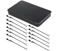 Base per staffa per pittura, supporto magnetico in metallo con clip a, supporto in per aerografo, pittura a spruzzo e progetti artigianali, strumento compatto fai da te, 16,5 x 10,4