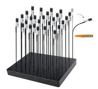 Base per supporto per pittura modello con clip a coccodrillo flessibili in metallo da 10 pezzi per strumenti per modellismo in scala Gundam Artigianato per aerografo fai-da-te