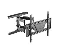 Base per Supporto TV Staffa per Montaggio a Parete per TV a Movimento Completo Staffa incorporata a Basso Profilo da 37"-80" Girevole Inclinazione Estensione Supporto per TV, può Contenere