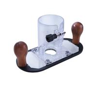 Base Per Tagliatrice E Motosega,Base Immersione Compatta Trasparente Per Router | Strumenti Manuali Per Intaglio Incisione Letteratura E Scanatura