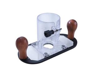 Base Per Tagliatrice E Motosega,Base Immersione Compatta Trasparente Per Router | Strumenti Manuali Per Intaglio Incisione Letteratura E Scanatura