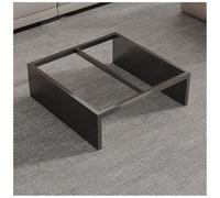 Base per Tavolo in Metallo Quadrata/rettangolare Struttura Completamente Saldata Acciaio Rinforzato Design Curvo Altezza 10.6" Capacità di Carico 100 Kg