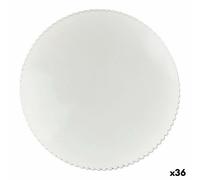 BigBuy Home Base per Torta Bianca Carta Set 6 Pezzi 28 cm (36 Pezzi)