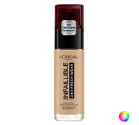 L´Oréal Paris Infallible 24H Fresh Wear fondotinta a lunga tenuta 30 ml tonalità 125 Natural Rose donna