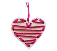 Base per uncinetto a forma di cuore, in legno naturale, modellatore creativo per la base inferiore, romantico, per decorazione, artigianato