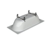 Base per vasca da letto universale, per geometria del fondo vasca parallela, ...
