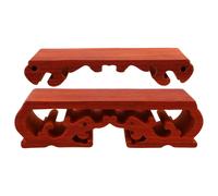 Base per vaso in legno, supporto per teiera staccabile, espositore per