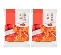 Base per Zuppa Calda Autentica, Scelta Tra 4 Zuppe, Piccante, Ai Funghi, Al Pomodoro, Brodo Istantaneo Completamente Naturale per Fonduta Cinese, Noodles, Ramen e Cucina(Tomato)