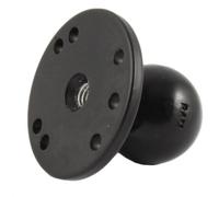 BASE PIANA con SFERA tipo C e FORO centrale FEMMINA RAM-202CNSU UNPKD W/3,8"-16