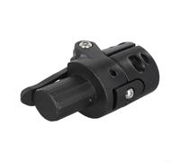 Base pieghevole in lega di alluminio compatibile con Xiaomi per M365 e Pro E-scooter, staffa per cerniera stelo resistente, pezzo di ricambio nero per riparazione