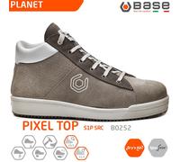 BASE PLANET SCARPE ANTINFORTUNISTICA PIXEL TOP S1P SRC GRIGIO-BIANCO alta B0252