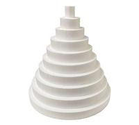 Base Polistirolo rotonda Diametro 35 cm Altezza 5 cm PER TORTE FINTE