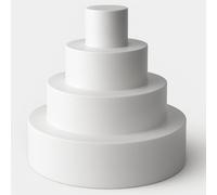 Base Polistirolo Tonda Per Torta Cake Design Feste Altezza 10 Cm Varie Misure Diametro (35)