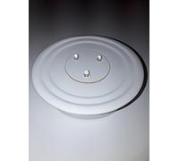 BASE PORCELLANA CON LUCI LED PER DOME LIGHTS DIAM.12 CM