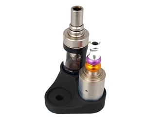 Base porta Atomizzatore per Sigaretta elettronica Svapo E Cig Vape Station Atomizer Base in Plastica ABS - SOLO STAND/SUPPORTO - Accessorio Vuoto Atomizzatori NON INCLUSI (Uso Dimostrativo)