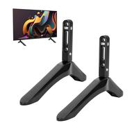 Base porta TV, base in metallo per Smart TV, supporto TV, base per trapano, piedini TV, piedistallo TV, supporto da scrivania per televisori