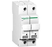 Base Portafusibile Sti 2P 10.3X38 500V ( SCHNEIDER cod. A9N15651 )