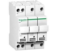 Base Portafusibile Sti 3P+N 10.3X38 500V ( Schneider Cod. A9N15658 )