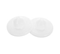 Base Portalampada con Cavo in Plastica Bianca 2 Pezzi per Lampada | Compatibile con Vecchi Supporti, per Fixture e Portalampade Fluorescenti, Uso in Casa o Spazi Commerciali