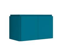 Base Portalavabo Marilyn con 4 Cassetti Chiusura Ammortizzata cm 94 - CONFEZIONE: 1 pz., Dimensione: 94x48x55 cm, Colore: Blu Petrolio