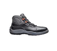 Base Protection B0114 Verdi Scarponcino Antinfortunistico Impermeabile | Nero/Grigio, 47, S3 EN ISO 20345, Puntale Resistente a 200 Joule, Isolamento Termico Fino, Resistente Agli Idrocarburi