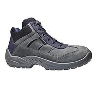 Base Protection Greenwich Scarpa Antinfortunistica, da Uomo e Donna, Grigio/Blu, Taglie 38