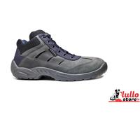 Base Protection Greenwich Scarpa Antinfortunistica, da Uomo e Donna, Grigio/Blu, Taglie 43