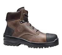 Base Protection B0741 Bison Top Scarponcino Antinfortunistico Edilizia | Marrone/Nero, 42, CI, HI, SRC, S3 EN ISO 20345, Suola in Gomma HRO Resistente, Industria Leggera (Servizi)