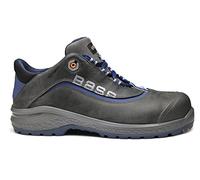 Base Protection B0874 Be-Joy Scarpa Antinfortunistica Impermeabile Edilizia | Grigio/Blu, 49, S3 EN ISO 20345, Unisex, Resistente Agli Idrocarburi, Suola Resistente, Puntale in Acciaio, Senza Metallo